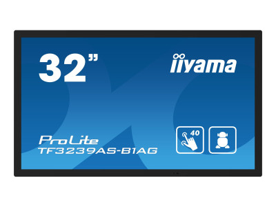 Iiyama : 31.5IN TOUCH PCAP PANEL IPS LED 40 1920X1080 8MS 24/7 500CD/M2 1