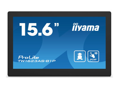 Iiyama : 15.6IN PCAP 10 POINTS IPS PANEL 1920X1080 30MS 450CD/M2 1000:1 1