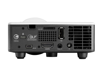 Optoma : ML1050STI LED WXGA 24FPS 16:10 20000:1 HDMI / VGA / HEADPHONE /