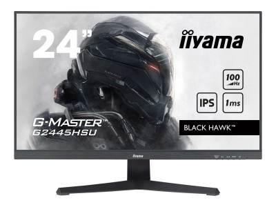 Iiyama : 24IN G-MASTER BLACK HAWK DALLE 1920X1080 1MS 1300:1 1XHDMI 1XDI