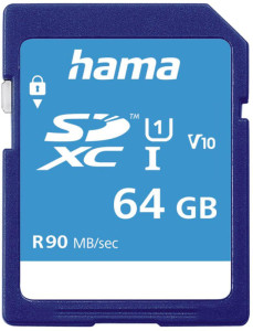 hama Carte mémoire SecureDigital HC, classe 10, 32 GB