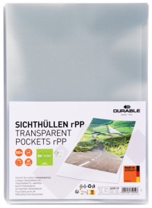 DURABLE Pochette coin STANDARD, A4, rPP, transparent