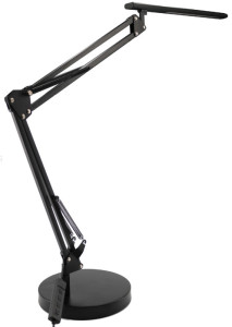 UNiLUX Lampe de bureau à LED SWINGOLED 2.0, noir