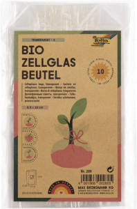 folia Sachet en cellophane, 85 x 145 mm, transparent