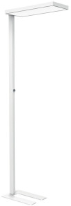 MAUL Lampadaire à LED MAULstudy, variateur, blanc