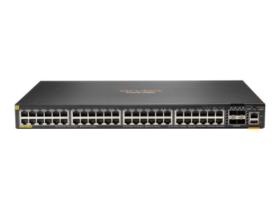 HPe : HPE ARUBA NETWORKING CX 6200F 48G CLASS-4 POE 4SFP 370W SWITCH