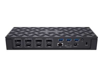 MCL Samar : STATION DACCUEIL 18 PORTS HDMI DP RJ45 USB 3.0 PD 100W