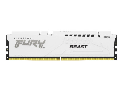 Kingston : 32GB DDR5 6000MT/S CL30 DIMM FURY BEAST WHITE EXPO