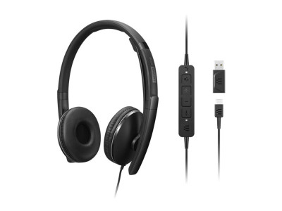 Lenovo : LENOVO WIRED STEREO HEADSET G2 USB-A