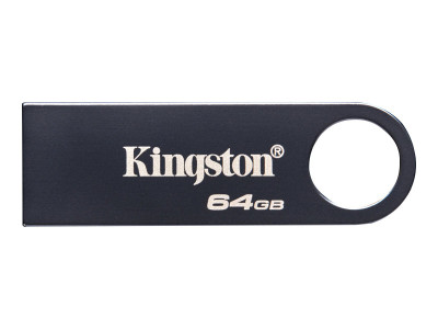 Kingston : 64GB DT USB 3.2 220MB/S GEN 1 DARK NICKEL SE9 G3