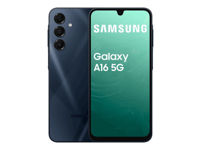 Samsung : SAMSUNG GALAXY A16 5G 128GB 6.5IN ANDROID BLUE BLACK (andrd)