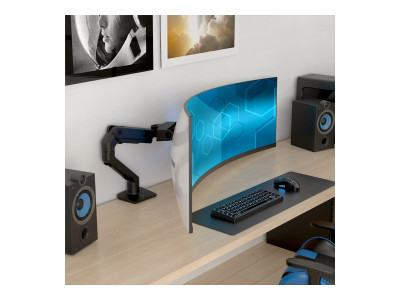 Ergotron : HX ARM avec VERY HEAVY DUTY PIVOTDESK MOUNT MBK