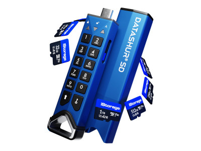 iStorage : DATASHUR SD SINGLE pack IS-FL-DSD-256-SP