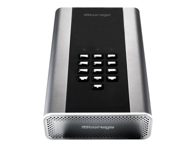 iStorage : DISKASHUR DT2 256-BIT 10TB - IS-DT2-256-10000-C-G