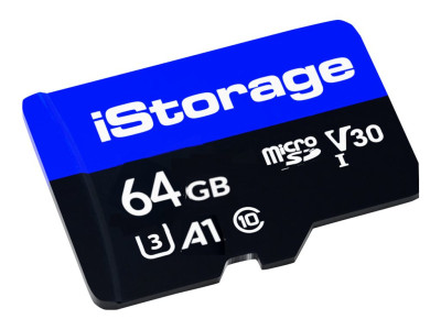 iStorage : ISTORAGE MICROSD card 64GB - IS-MSD-1-64