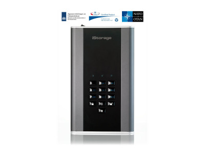 iStorage : DISKASHUR DT2 256-BIT 2TB - IS-DT2-256-2000-C-G