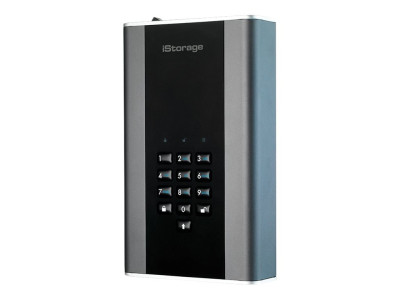 iStorage : DISKASHUR DT2 256-BIT 16TB - IS-DT2-256-16000-C-G