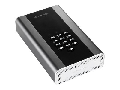 iStorage : DISKASHUR DT2 256-BIT 12TB - IS-DT2-256-12000-C-G