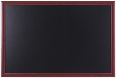 Bi-Office Tableau noir, avec cadre, pin, 600 x 400 mm