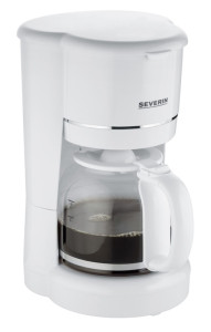 SEVERIN Cafetière électrique KA 4323, blanc