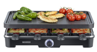 SEVERIN Raclette-gril RG 9670, avec plaque de gril