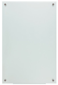 LogiLink Tableau magnétique en verre, (L)900x(H)600mm, blanc