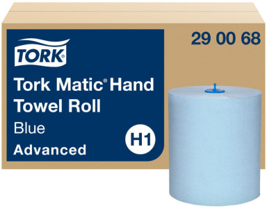 TORK Matic Rouleau d'essuie-mains, 2 couches, 150 m, bleu