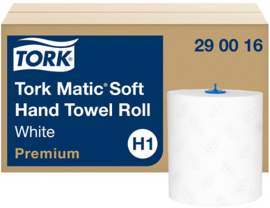 TORK Matic Rouleau d'essuie-mains, 2 couches, 100 m, blanc