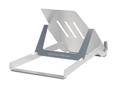 R-Go Tools : R-GO RISER BASIC LAPTOP STAND SILVER