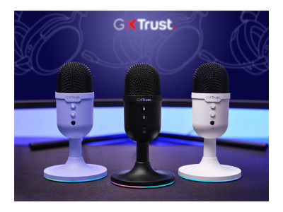 Trust : MICROPHONE STREAMING YUNIX WHITE