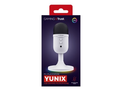 Trust : MICROPHONE STREAMING YUNIX WHITE