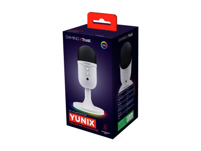 Trust : MICROPHONE STREAMING YUNIX WHITE