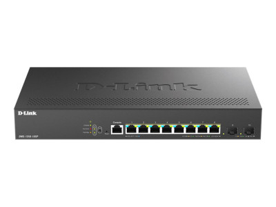 D-Link : 10-PORT POE MULTI-GIGABIT SMART MANAGED SWITCH 240W POE