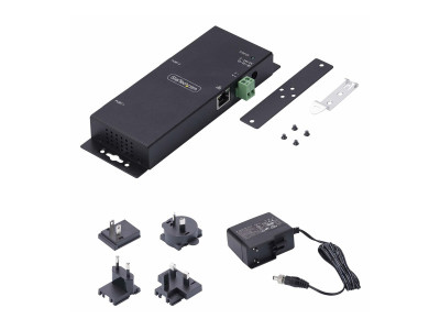 Startech : ADAPTATEUR SERIE VERS ETHERNET A 2 PORTS LAN VERS RS232 DB9