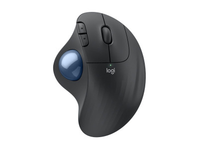 Logitech : ERGO M575S WRLS TRACKBALL GRAPHITE+BLUE BALL-EMEA28-935