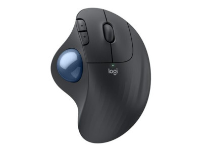 Logitech : ERGO M575S WRLS TRACKBALL GRAPHITE+BLUE BALL-EMEA28-935