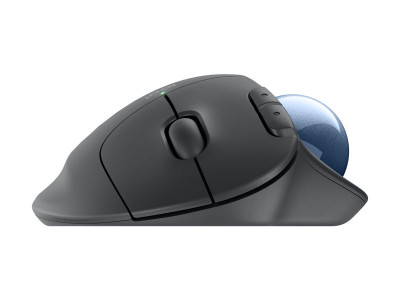 Logitech : ERGO M575S WRLS TRACKBALL GRAPHITE+BLUE BALL-EMEA28-935