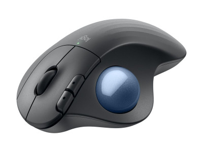 Logitech : ERGO M575S WRLS TRACKBALL GRAPHITE+BLUE BALL-EMEA28-935