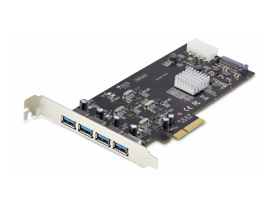 Startech : CARTE PCIE USB A 4 PORTS 5GBPS carte D extension 4X USB-A