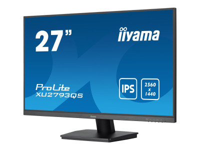 Iiyama : 27IN IPS-PANEL 2560X1440 100HZ QHD 1MS (MPRT) 300CD/M2 HDMI DIS