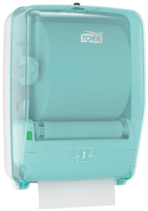 TORK Distributeur d'essuie-mains PERFORMANCE, turquoise