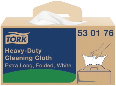 TORK Chiffon de nettoyage tout usage, 615 x 355 mm, blanc