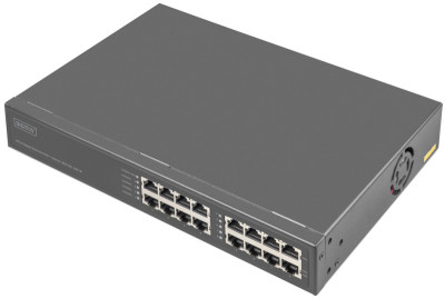 DIGITUS Injecteur PoE Gigabit Ethernet, 8 ports, 250 W