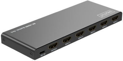 DIGITUS Commutateur HDMI 8K, 5x1, noir