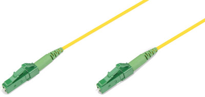 DIGITUS Câble patch fibre Simplex, LC/APC-LC/APC, 1,0 m