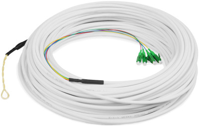 DIGITUS Câble de dérivation FTTH, Singlemode, 4 fibres, 30 m