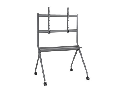 V7 : TV CART TROLLEY ROLLING STAND UP TO 120 KG 86IN IFP DISPLAY