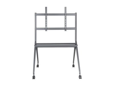 V7 : TV CART TROLLEY ROLLING STAND UP TO 120 KG 86IN IFP DISPLAY