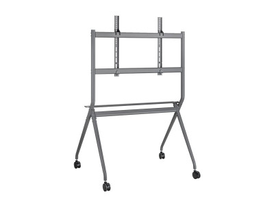 V7 : TV CART TROLLEY ROLLING STAND UP TO 120 KG 86IN IFP DISPLAY