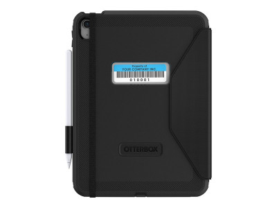 OtterBOX : DEFENDER (RESERVE EDUCATION) FOLIO IPAD 10TH GEN BLACK PROpack V2 (mac)